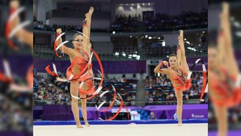 Avropa Oyunlarında bədii gimnastika yarışları başladı