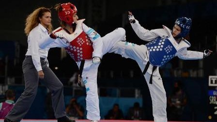 Azərbaycanlı taekvandoçu məğlub oldu 