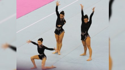 Azərbaycanlı gimnastlar akrobatikada 5-ci oldular 