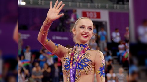 Azərbaycanın bədii gimnastı gümüş medal qazandı