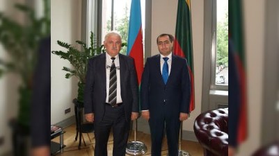 Umud Rəhimoğlu Vilnüsdə beynəlxalq konfransa qatılıb - FOTO