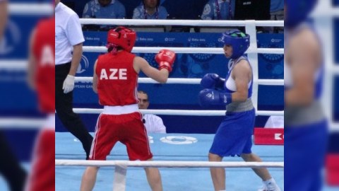 Qadın boksçumuz bürünc medal qazandı