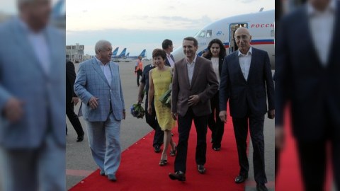 Sergey Narışkin Azərbaycana gəldi
