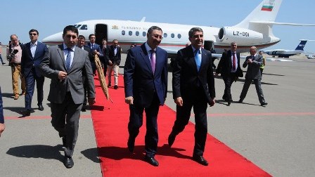 Bolqarıstan prezidenti Azərbaycandadır 