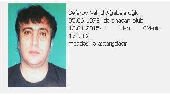 Azərbaycanın tanınmış meyxanaçısı Vahid Qədim axtarışa verilib