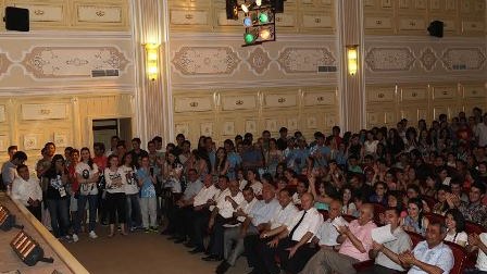Rektor BDU könüllüləri ilə görüşüb - FOTO