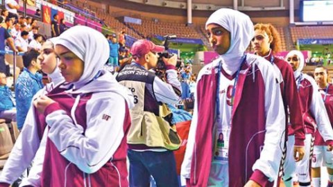 Bakıya gələcək islam ölkələrinin qadın idmançıları - FOTOLAR