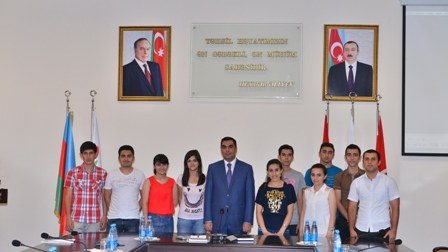 Bakı Ali Neft Məktəbinin 10 tələbəsi Türkiyəyə gedir