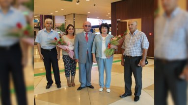 Kommunist Partiyasının sədri Dövlət Dumasının deputatı ilə görüşdü – FOTO 