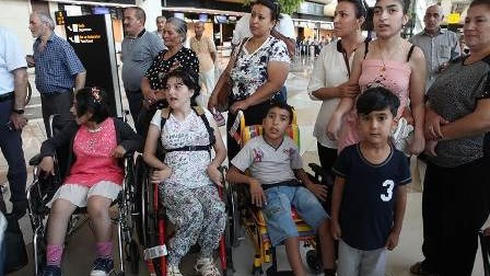 25 əlil uşaq Türkiyəyə müalicəyə göndərildi – FOTO 