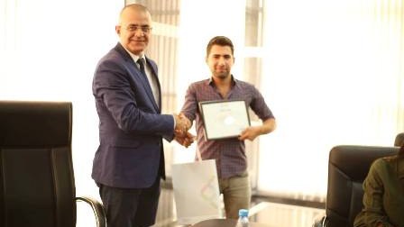  “İrəli” jurnalistləri mükafatlandırdı – FOTOLAR