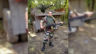 Ukraynada vuruşan erməni terrorçusu Qarabağa köçüb – FOTOLAR