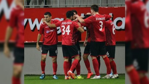 "Qəbələ" klubu Avroliqada sərfəli nəticə qazandı