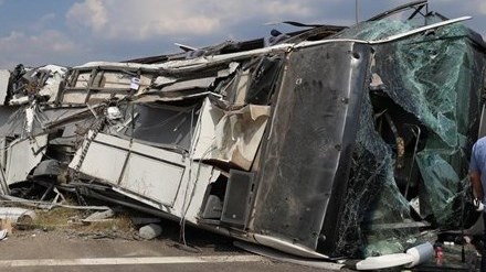 Türkiyədə turistləri daşıyan avtobus aşıb- TƏXRİBAT VERSİYASI ARAŞDIRILIR
