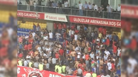 Polis “Qəbələ" azarkeşlərini niyə döydü? - VİDEO