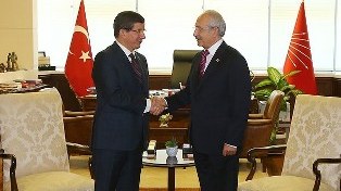 Davudoğlu ilə Kılıçdaroğlu bu gün yenidən görüşəcək