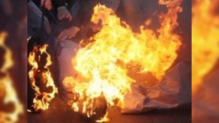 Qadın pul verməyən kişini yandırdı