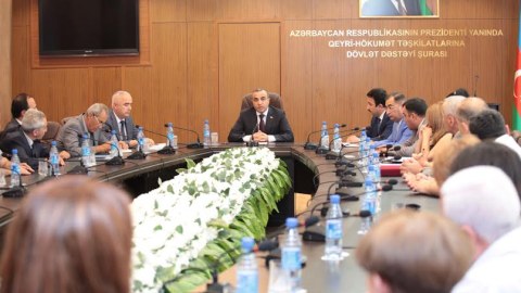  Azay Quliyev “Qarabağ” QHT Koalisiyasının üzvləri ilə görüşüb 