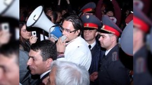  Yerevanda ara qarışdı: Polislə aksiyaçılar arasında insident olub  