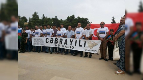 “Cəbrayılı unutmadıq” - FOTOLAR