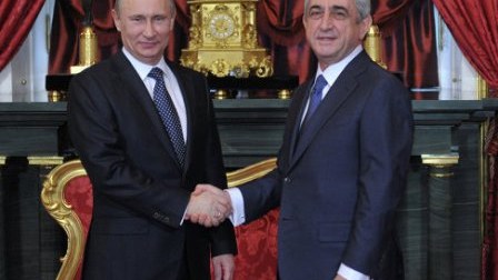 Sərkisyan yenə Putinlə görüşə gedir 