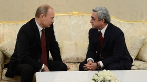 Rusiya və Ermənistan prezidentləri görüşüb