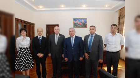Yaponiyalı professor ATU-ya gəldi 