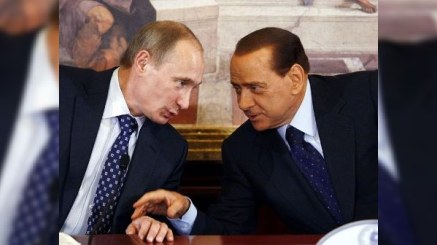 Berluskoni Krıma gəldi, Putinlə görüşəcək