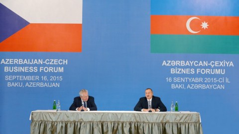 Bakıda Azərbaycan-Çexiya biznes forumu keçirildi