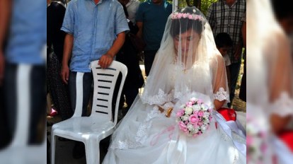 Bəy öz toyuna gəlmədi - FOTOLAR