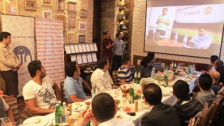 “Bakcell”in dəstəyilə jurnalistlər Mançesterə gedir - FOTO