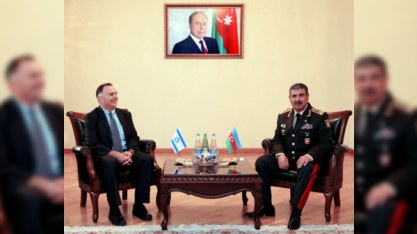 Zakir Həsənovun İsrail səfiri ilə müzakirə etdikləri – FOTO 