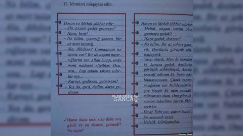 Təhsil Nazirliyi dərsliklərdəki nöqsanlara aydınlıq gətirdi