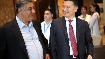 FİDE-nin prezidenti Kirsan İlyumjinov Bakıya gəlib