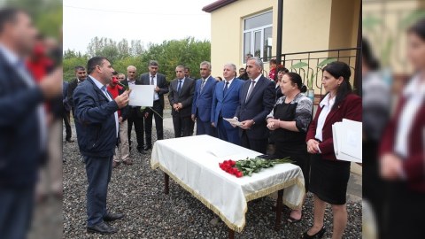 Müharibə əlilləri və şəhid ailələrinə 24 ev verildi 