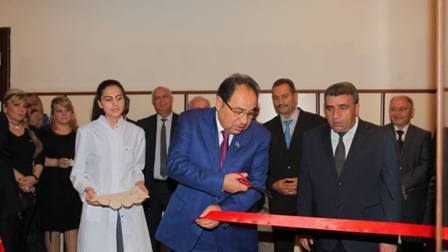 Akademik Bəhram Əsgərovun barelyefinin açılışı olub - FOTO