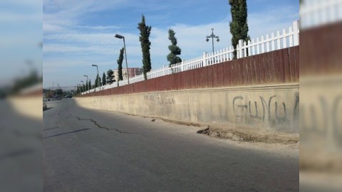 Bakı Avtovağzalının qarşısında torpaq sürüşməsi oldu