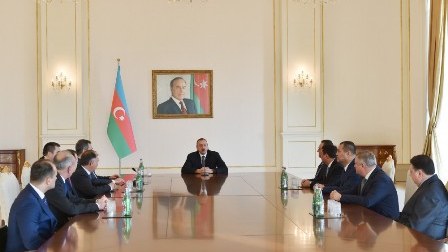 Prezident Xüsusi Xidmət Orqanları başçılarını qəbul etdi