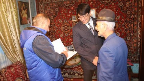 Xətai seçiciləri Fuad Muradovu dəstəklədi- FOTOLAR
