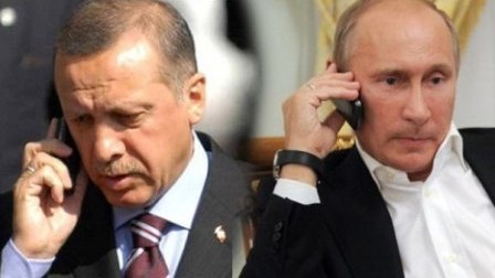 Putin Ərdoğana zəng etdi 