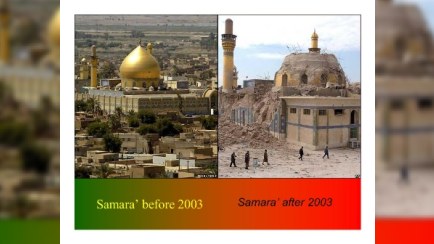 Amerikanın viran etdiyi İraq 10 əvvəl və indi - FOTOLAR