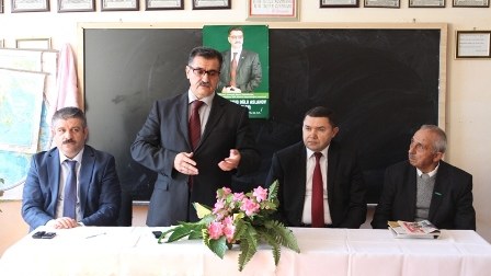 Novruz Aslanov seçiciləri ilə görüşlərini davam etdirir - FOTOLAR