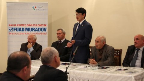 Fuad Muradov: “Azərbaycanın ərazi bütövlüyünün bərpası bizim üçün əsas məsələdir” - FOTOLAR 