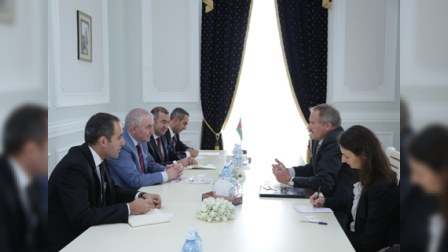 ABŞ səfiri MSK-ya gəldi - FOTO