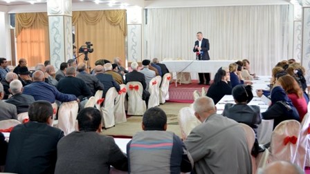 Rafael Cəbrayılov seçiciləri ilə görüşlər keçirir - FOTOLAR