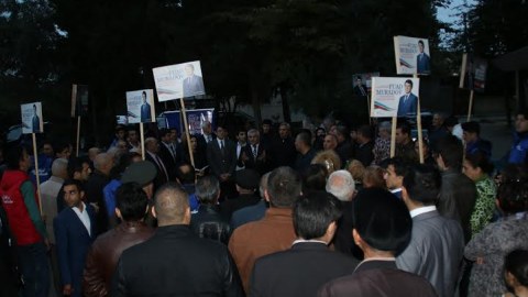 Fuad Muradov: “Mənin gücüm sizin dəstəyinizdədir”-FOTOLAR