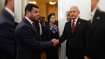 Kılıçdaroğlu kürdlərin partiyasının lideri ilə görüşdü