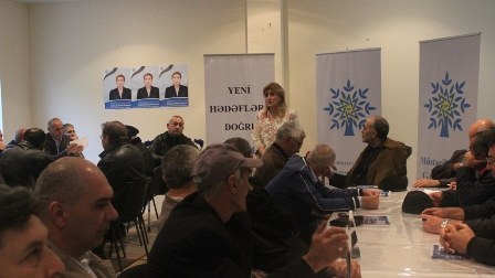 Məlahət İbrahimqızı şəhid ailələri və Çernobıl əlilləri ilə görüşdü – FOTO 