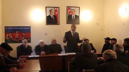 Madər Musayevin vəkilləri Binəqədi ağsaqqalları ilə görüşdü – FOTO 