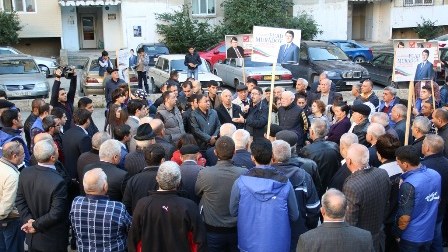Fuad Muradovun Xətai seçiciləri ilə daha bir möhtəşəm görüşü – FOTOLAR